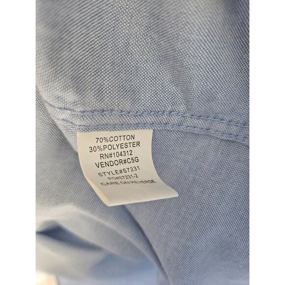 Men's Button down Oxford size 2XLT - Picture 8 of 8